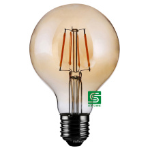 Vintage LED Filament G80 Globe Bulb E27 Screw Lamp 5 Watt Clear Glass